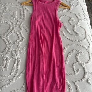 SKIMS pink dress medium